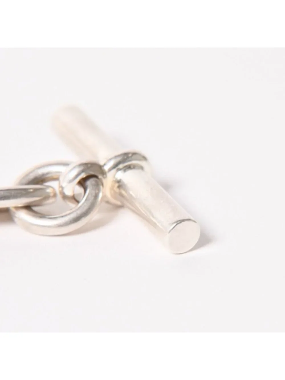 Hermes Chaine D'ancre MM Bracelet 15 Links 925 Sterling Silver